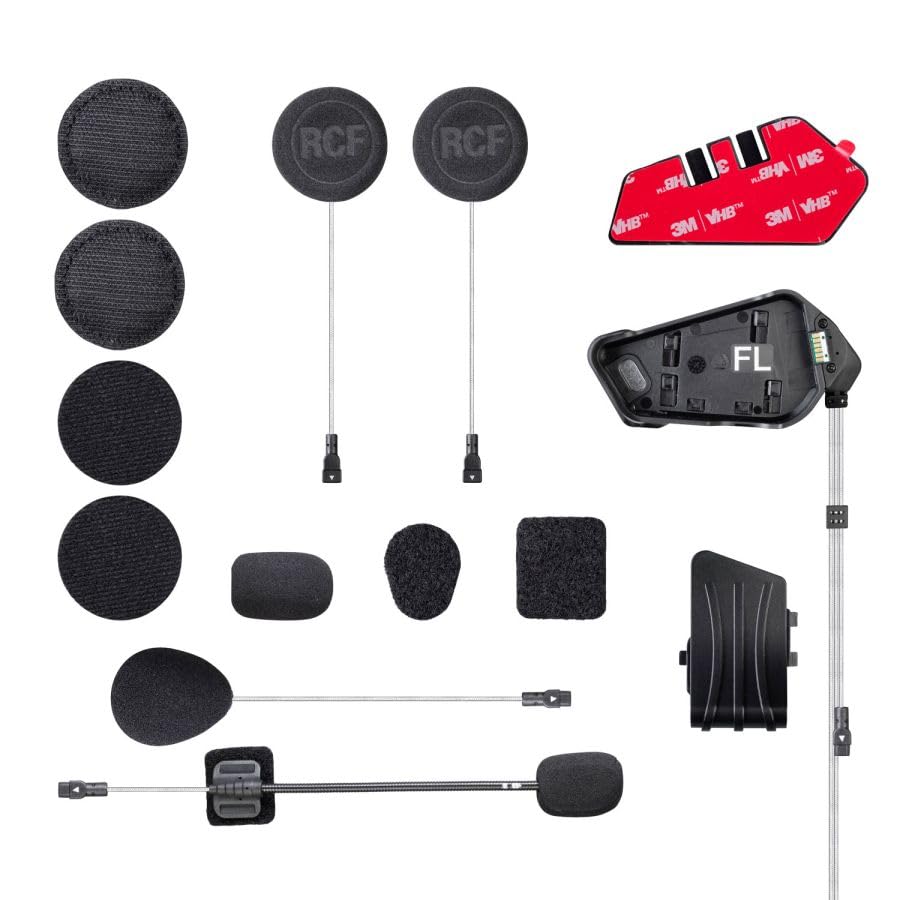 DOTAZIONE COMPLETA PER UNA COMUNICAZIONE CHIARA: Il kit comprende microfoni, altoparlanti, supporto di montaggio e tutti i cavi necessari per una connessione stabile e affidabile. Progettato per offrire una qualità audio eccellente e una comunicazione chiara anche in condizioni di guida impegnative