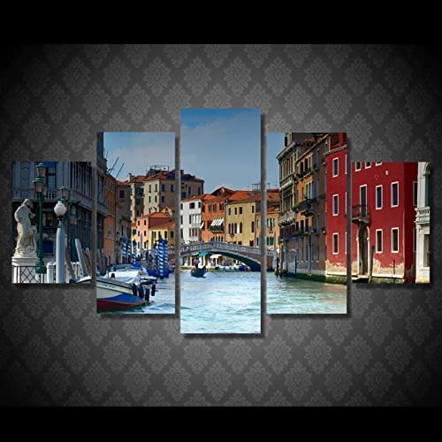 Tableau moderne paysage architectural urbain pour une evasion quotidienne
