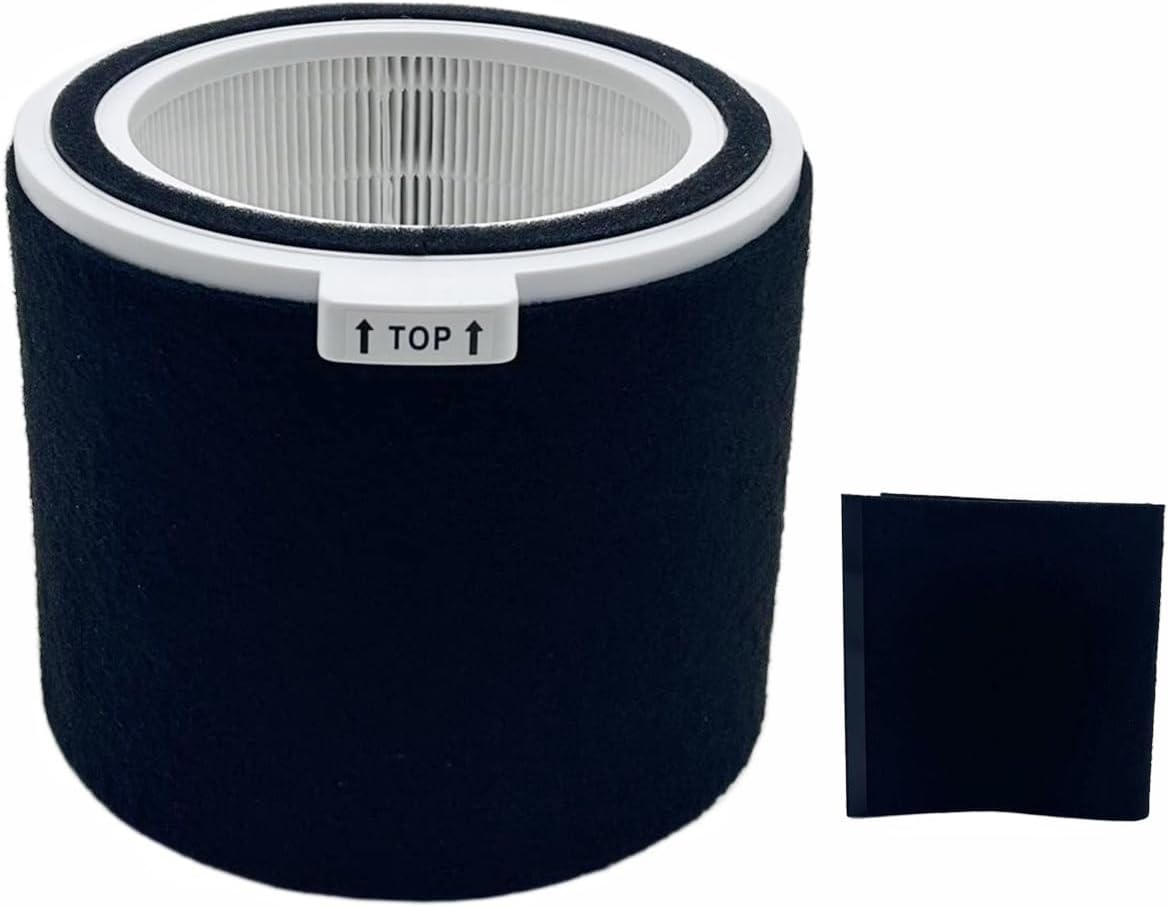 HPA830 Replacement H13 Filter For Honeywell HPA830W Air Purifier, Part No. HRFJ830 (1 Hepa + 2 Carbon Filters)
