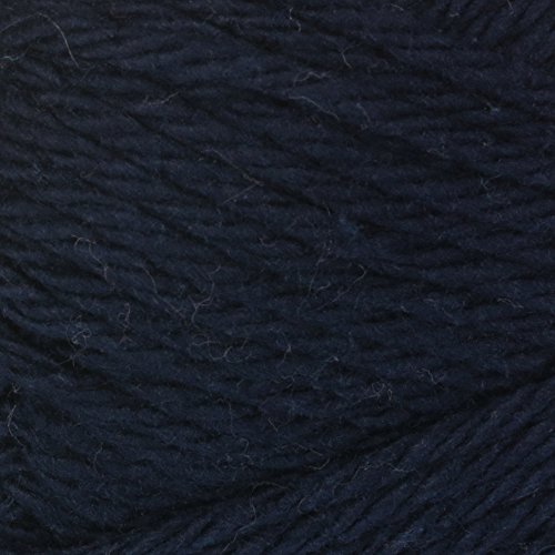 Image of Bernat Handicrafter Cotton Solids Yarn, 1.75 oz, Gauge 4 Medium, 100% Cotton, Classic Navy