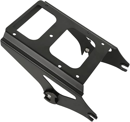 Miniatura 9 de TCMT King Tour Pack - Respaldo de maletero de montaje de dos piezas, placa base para Harley Touring Road Street Electra Glide Road King 2009-2013