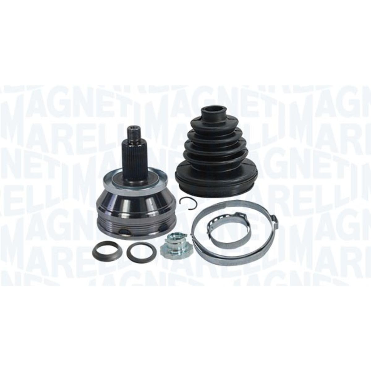 MAGNETI MARELLI 302015100029 Kit giunti semiasse Anteriore Trasmissione Giunto della ruota Compatibilità con VW Polo Hatchback 6R1, 6C1 POLO 9N, SEAT Ibiza III Hatchback 6L, AUDI A1 Hatchback 8X1, 8XK