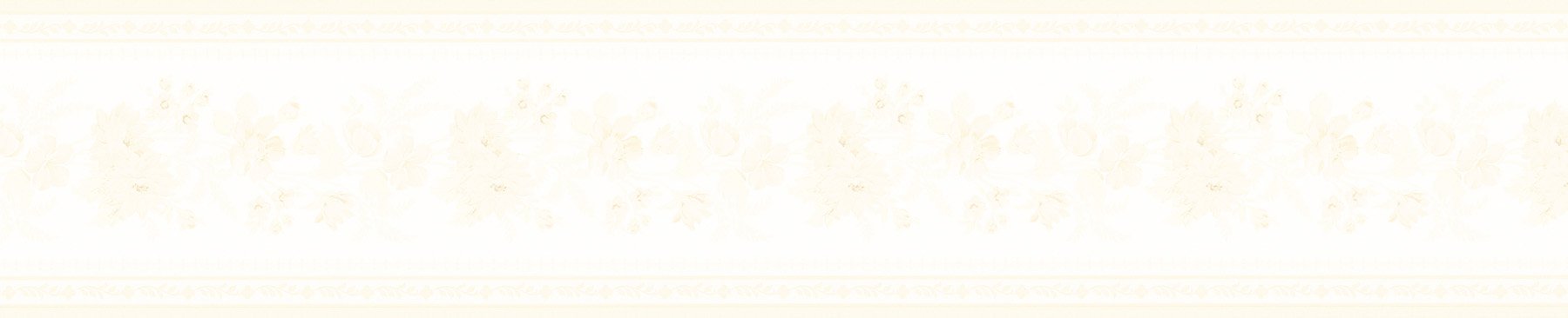 Cenefa para pared Mirage 980b80708 de flores de seda en formato de 5.25 x 180 pulgadas