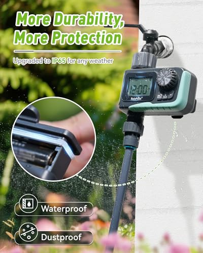 image for RAINPOINT Sprinkler Timer Outdoor, Water Timer for Garden Hose, Progra