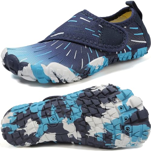 Image of Quickshark Kids Water Shoes Boys Girls Barefoot Aqua Socks Outdoor Indoor Quick Dry Sandals Lightweight Slip On Walking Sneakers for Beach Pool Swim (Little Kid /Big Kid)