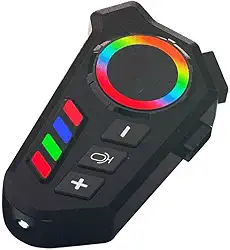 Fone intercomunicador Capacete Moto Bluetooth Controle De Voz microfone para moto