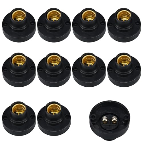 Sockel Konverter 10 Stück Lampensockel Adapter Konverter Lampenfassung Lampenhalter E14 Fassung Sockel Lampenadapter Glühbirnen Fassung Lampenfassungen für LED-Lampen Adapter
