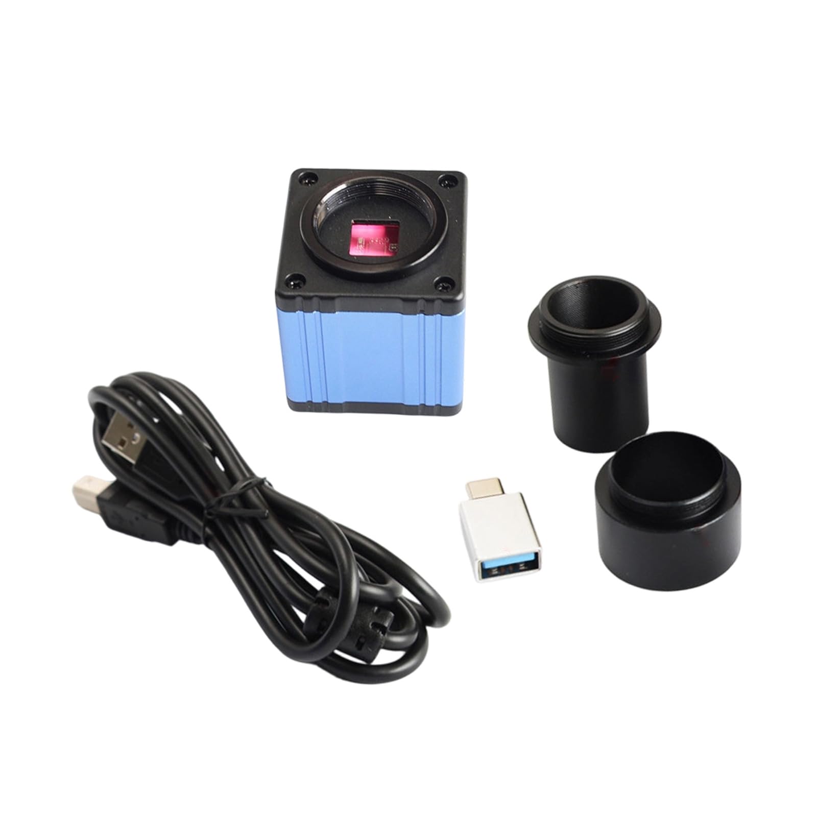 Oculare avanzato per fotocamera con interfacce USB per microscopi e telescopi che supportano la videocamera dello strumento di streaming video in diretta con elaborazione delle immagini