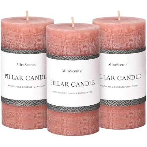 Bougies piliers marron MIRASCENTS Cover