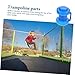 NOLITOY 10pcs Trampoline Safety Net Pole Caps Trampoline Pole Caps for Net Trampoline Net Poles Trampoline Poles Replacement Trampoline Net Pole Caps End Cap Pp Steel Pipe Child