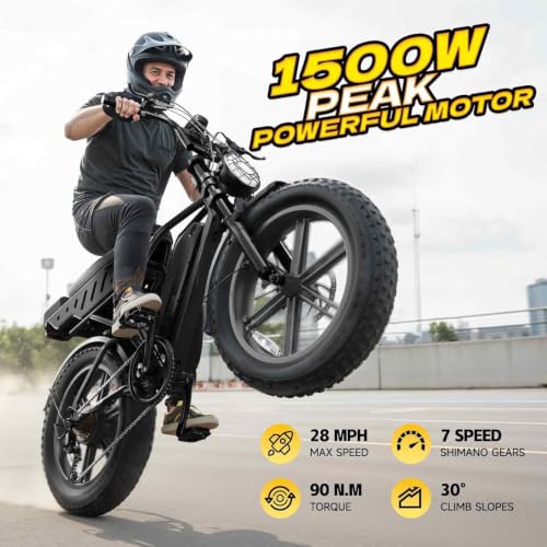 Image of TST Electric Bike for Adults, 48V 15Ah Battery for Urban Cycling, 65 Miles