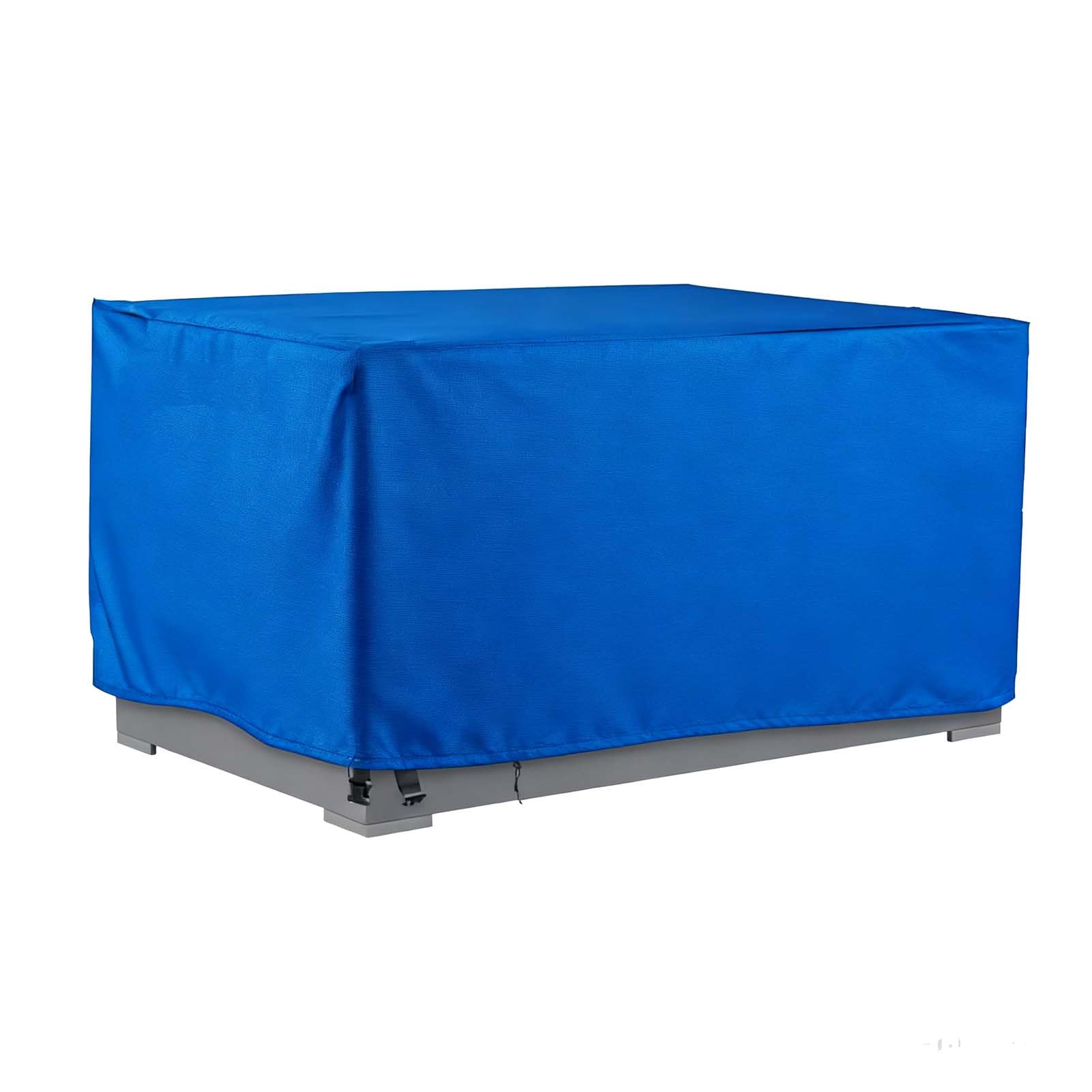 Generico Copertura Impermeabile per Mobili da Giardino Rettangolare, 420D Oxford Heavy Duty, Telone per Divano Modulare Tavolo Sedia Esterni (Blue 200x160x70cm)