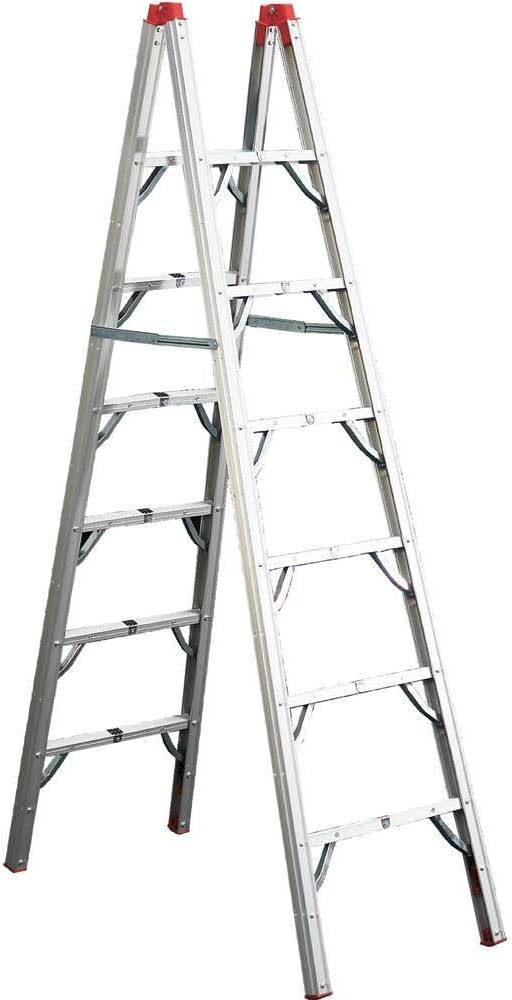 SLDD7 7' Compact Folding Ladder, Red