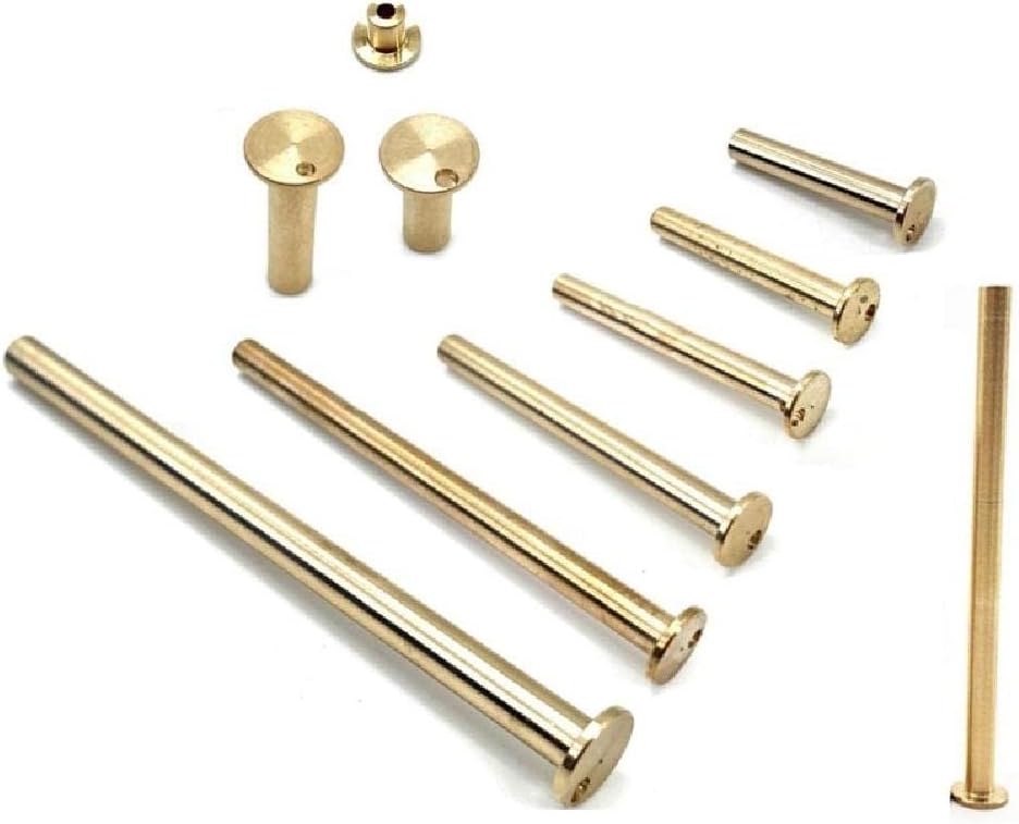 Ciwanning 10/9Pcs Golf Clubs Brass Shaft Tip Swing Weights