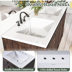 60farmhousebathroomdoublevanityslidingbarndoorwithsinkcombofreestandingbathroomvanitycabinetwithdrawersmetalhandlesreclaimedbarnwood Urban Country Home Decor 60 farmhouse bathroom double vanity sliding barn door with sink combo freestanding bathroom vanity cabinet with drawers metal handles reclaimed barnwood urban country home decor