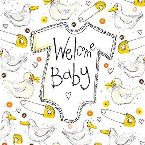 Alex Clark New Baby Greeting Card Cover