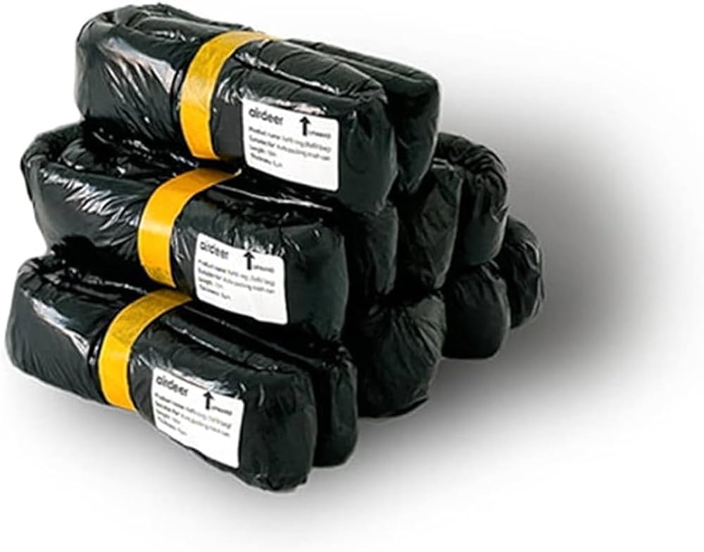 Amazon｜airdeer 全自動ゴミ箱用 ゴミ袋パック (黒×6パック