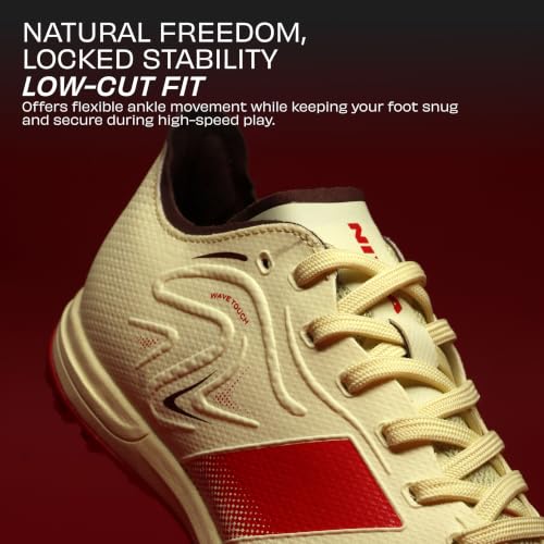 Image of Nivia Ashtang 3.0 Turf Football Shoes for Men & Women, TPU Fusion Upper with 3D Embossed Grip, High-Performance Rubber Outsole for Turf Control & Speed