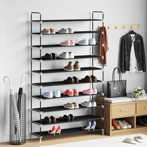 Structure métal robuste pour ranger toutes vos chaussures facilement