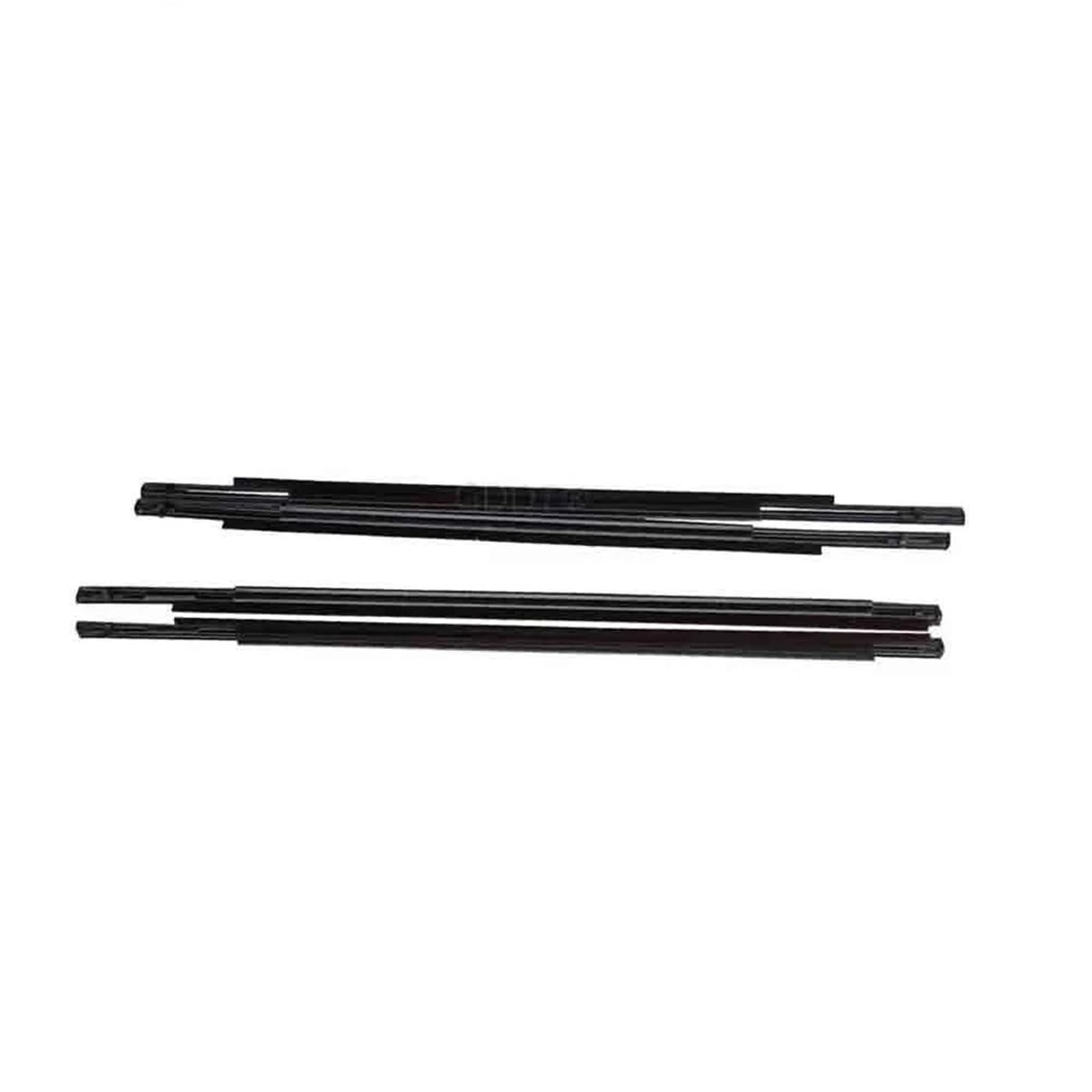 4 Pieces Black Outside Windows Rubber for ASX RVR Glass Protector Strip for ASX GA Outer Laminate 5727A213 Rubber