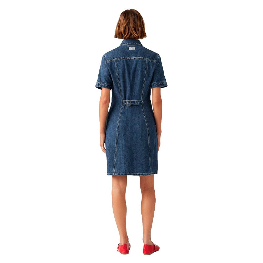 Levi's Damen Rinoa Denim Ss Dress Lässiges Kleid (1er Pack)