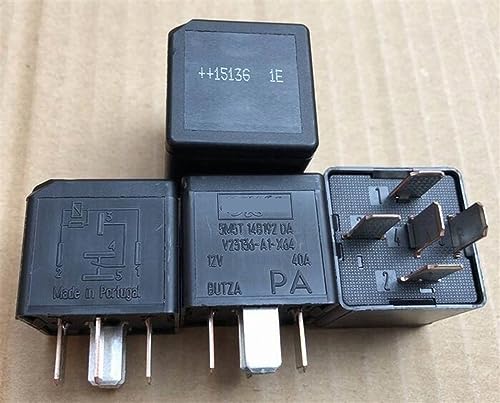 Relé V23136-A1-X64 V4-1C-12V-40A de 5 pines con zócalo de conexión incluido