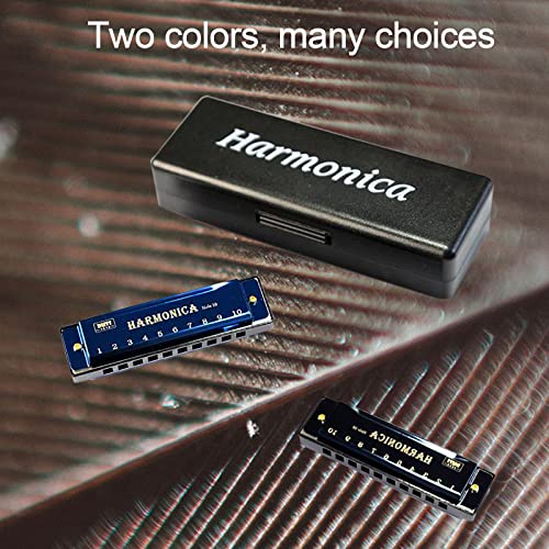 Osuter 2 Pièces Harmonica Diatonique,Harmonica en Do à 10 Trous avec Boîte Instrument de Musique Harmonica pour… - Les Beatles, Paul McCartney, John Lennon, RIngo Starr, George Harrison Osuter 2 Pièces Harmonica Diatonique,Harmonica en Do à 10 Trous avec Boîte Instrument de Musique Harmonica pour… – Image 5