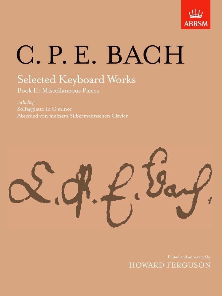 Selected Keyboard Works, Book II: Miscellaneous Pieces