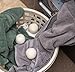 Wool Dryer Balls 6Pcs, Reusable Fabric Softener Alternative for Home Laundry Washing Fleece Dry Kit Ball Washing Machine Accessories Reduces Drying Time and Static 2 inch