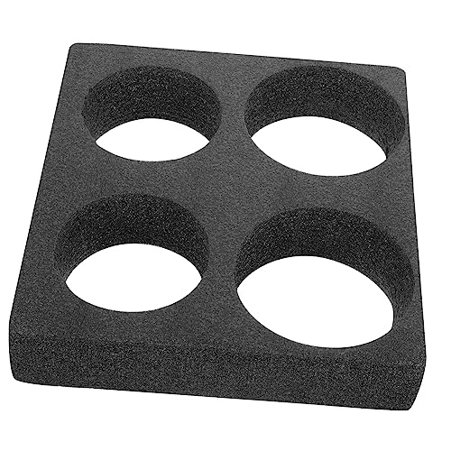 Unomor Multi Holes Cup Holder Tray Reusable Foam Drink Carrier for Takeout Beverages for Cups Water Bottles and Food Services