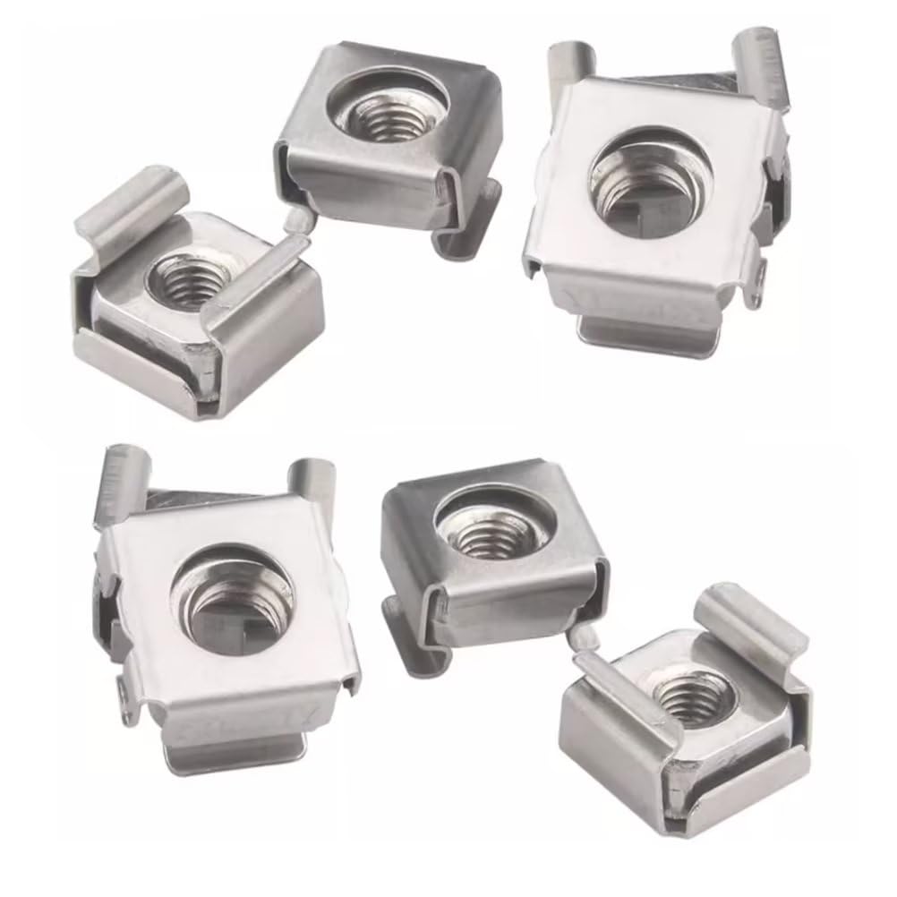 Dadi Ingabbiati in Acciaio Inox Dadi a Gabbia M8 (10 Pezzi)
