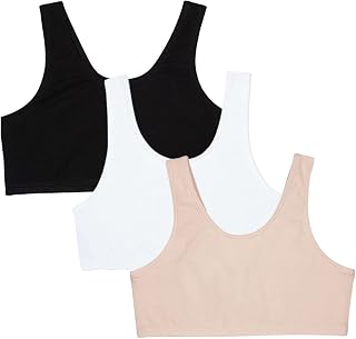 Mysha Sports Bra for Women & Girls, Cotton Non-Padded Full Coverage Beginners Non-Wired T-Shirt Gym Workout Bra with Regul... Price In India