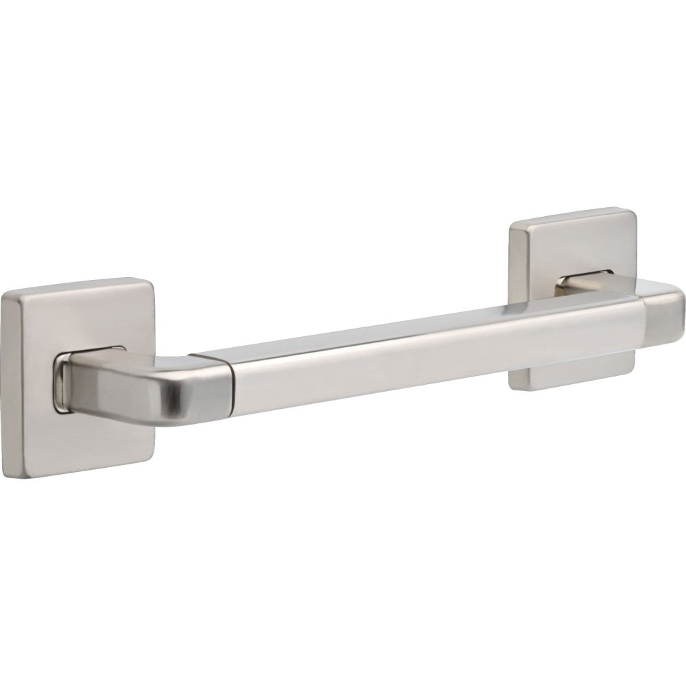 Photo 1 of Delta Faucet 41912-SS Angular Modern 12-Inch Grab Bar with Concealed Mounting, Stainless