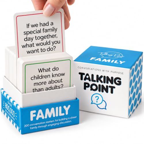 200 Family Conversation Cards for Kids, Teens & Adults - Question...