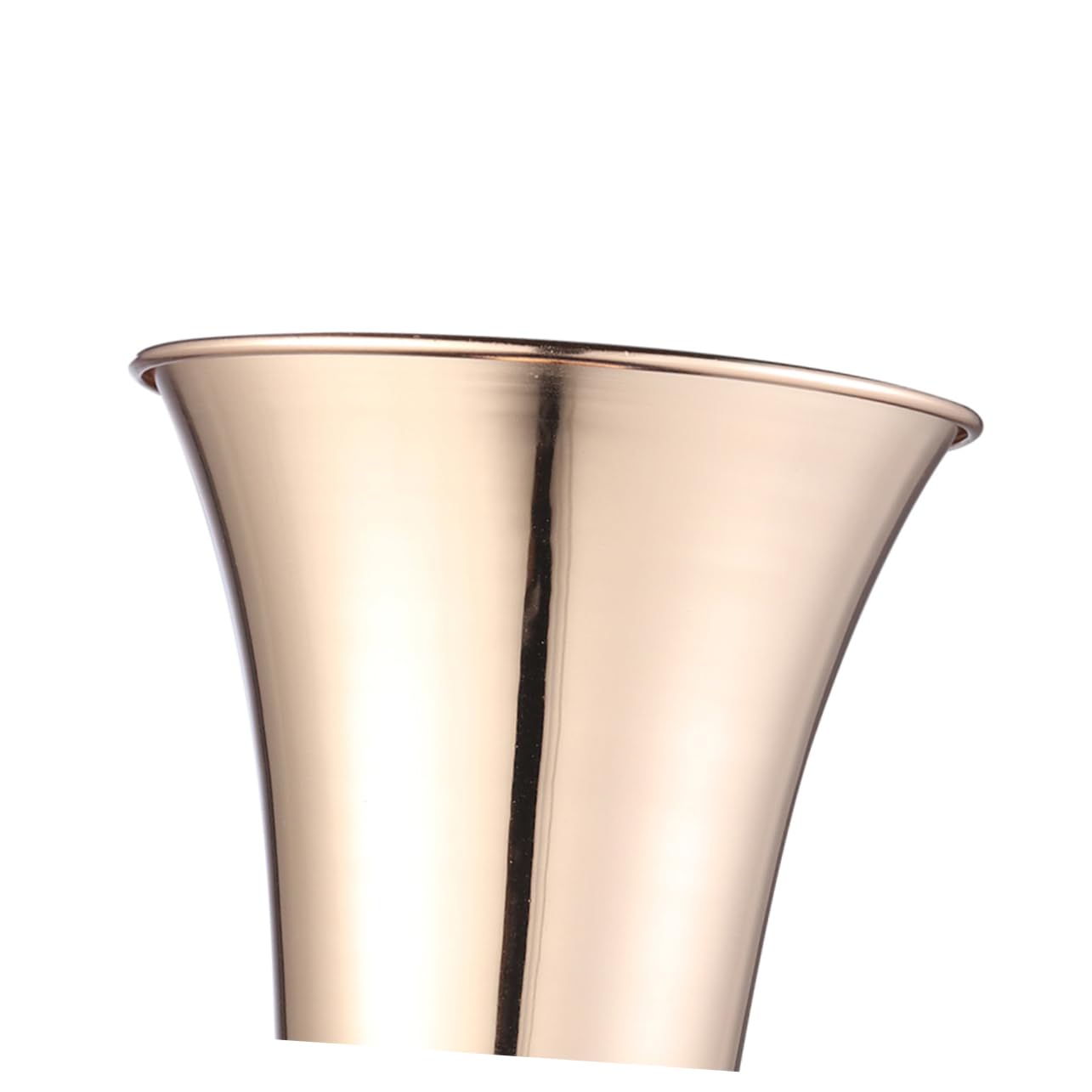 MAGICLULU Große Goldene Metallvase für Hochzeiten Tischdeko Festliche Prop Vase für Hochzeitsfeiern und Zuhause für Kreative Arrangements und Feiertagsdekoration