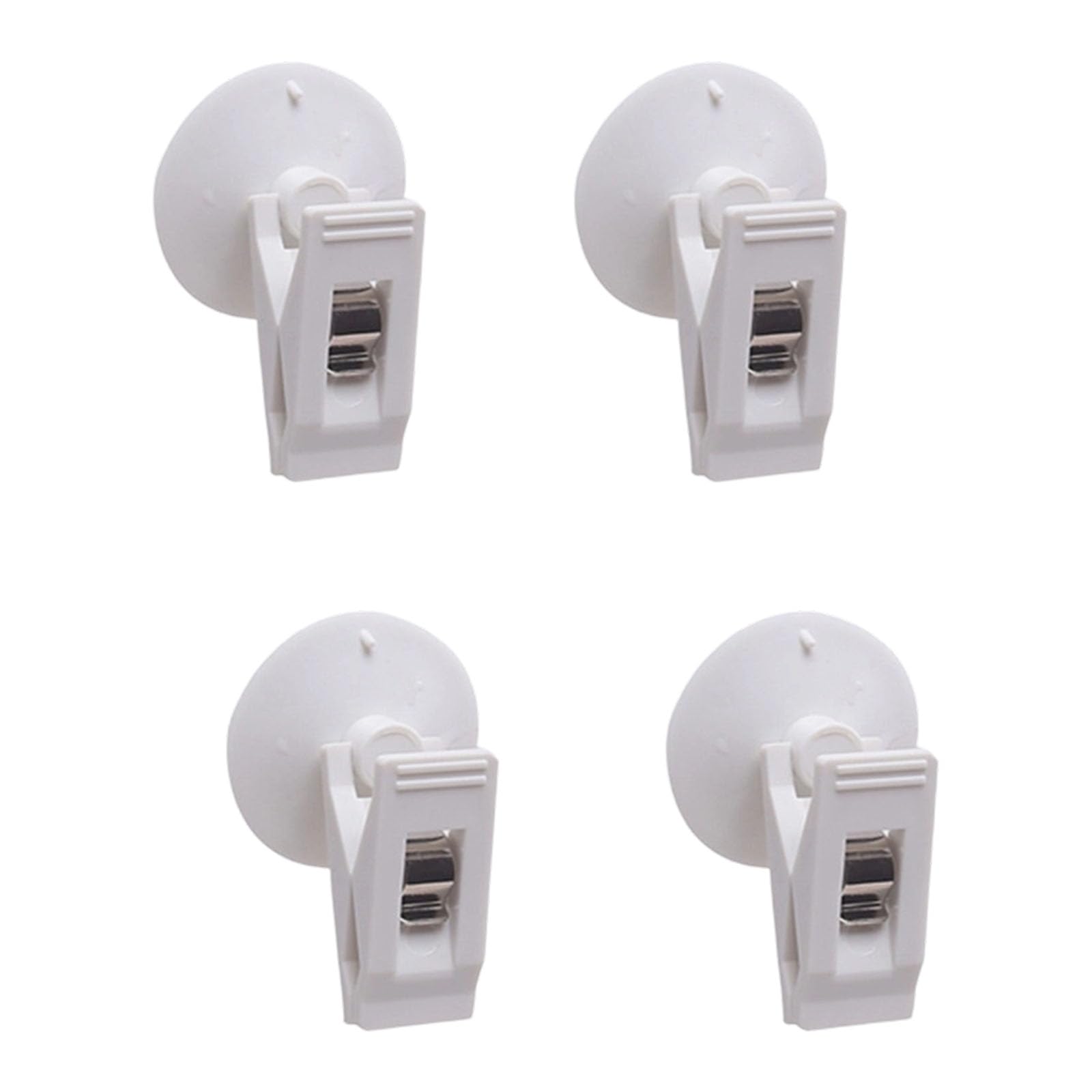 CUNZJIA Car Suction Cup Clip Holder for Curtain Towel Ticket Glasses Cards and Sunshade with Strong Spring Steel Grips