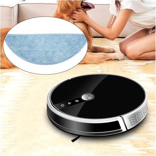 Image of AutoStory 4pcs Replacement Mop Pads Compatible with Deebot U2 Pro Robot Vacuum Cleaner, Washable, Reusable Microfiber Mops (Pack of 4)