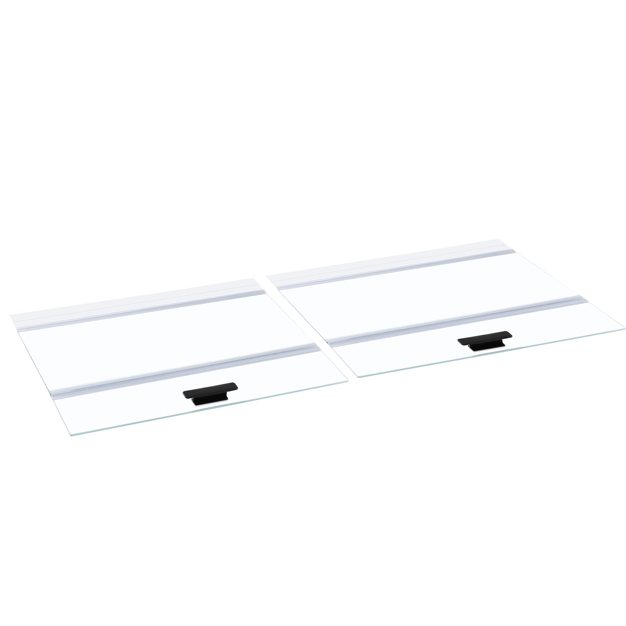 CUCZUUS Clear Tempered Glass Canopy for 10 Gallon Tanks