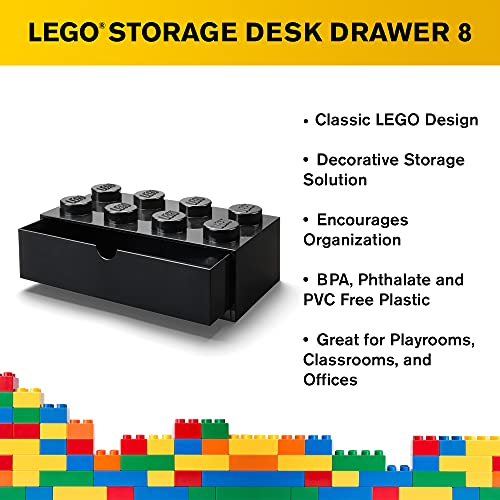 Lego 40211733 Room Copenhagen Lego Storage Brick 8 Desk Drawer, 8-Stud Stackable Tabletop Storage Box thumb #5