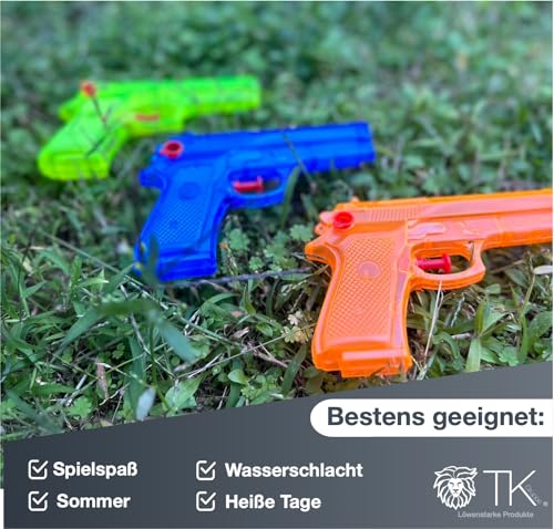Wasserpistolen Set für Kinder – 3 Stück von Kinderfreund