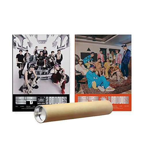 Album K-Pop NCT 127 Lot de 2 2 Baddies complet avec grande affiche à suspendre