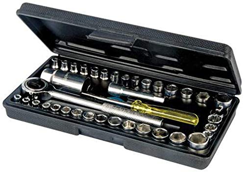 Set chiavi a bussola con cricchetto 40 pezzi