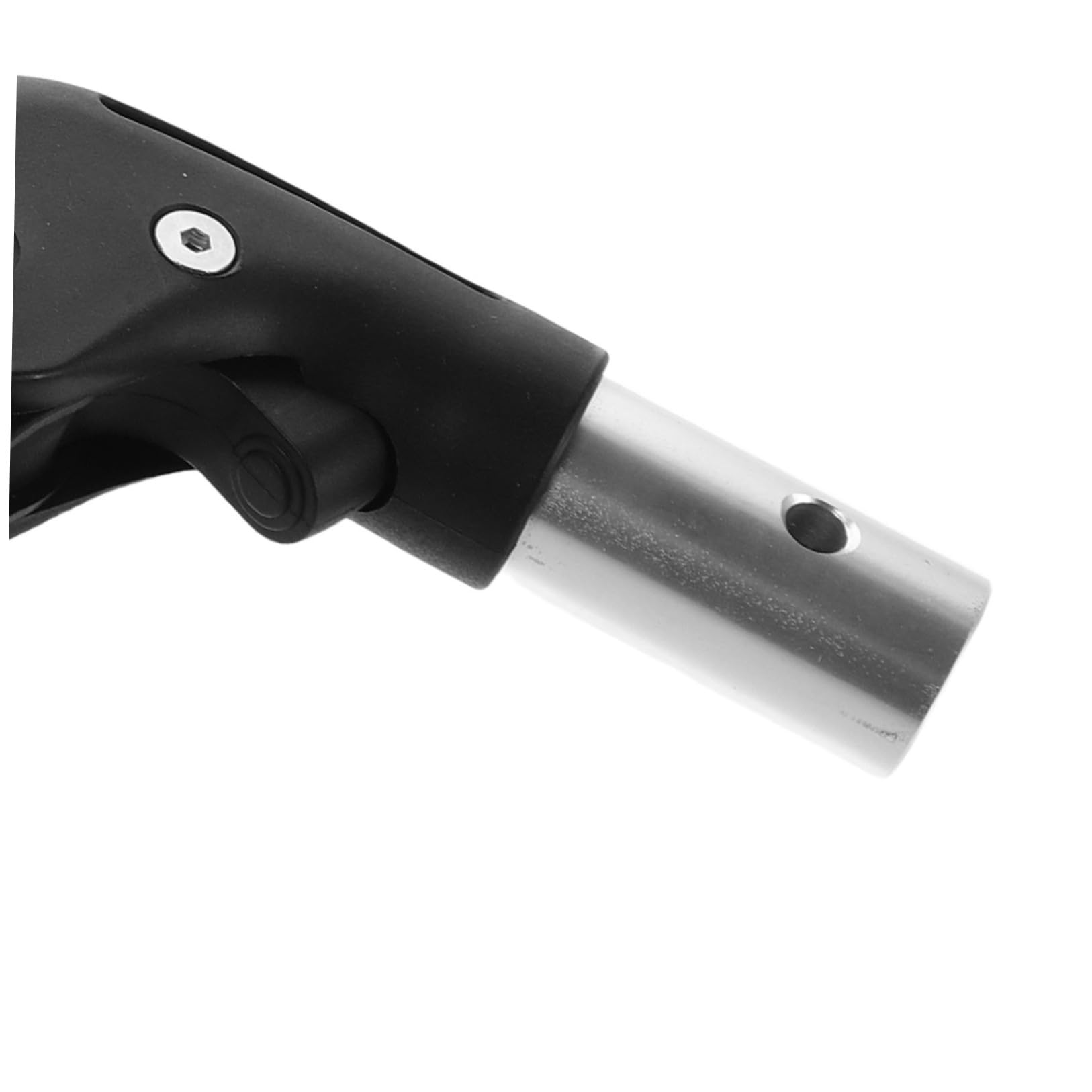 Uonlytech Maniglia per Sedia a Rotelle Pieghevole 22 Mm, Impugnatura Ergonomica Antiscivolo in Plastica e Metallo, Design Portatile per Viaggio e Ambienti Vari, 1 Paio