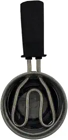 Acendedor Elétrico Panelinha La Brasa – Resistência Blindada 675 W – Para Carvão, Narguilé e Churrasqueira – 110 V e 220 V - Fogareiro Elétrico (Camping)