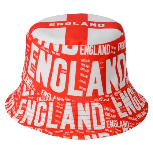 Makii Sun Hats for Womens & Mens - Adults Cotton Summer Hat Beach Bucket Hats for Camping Hiking Traveling-England