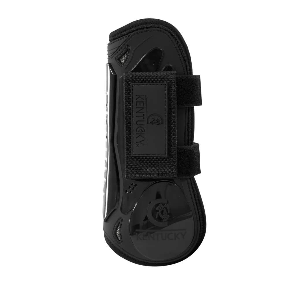 Polainas de bambú transpirables con velcro negro talla M antirozaduras