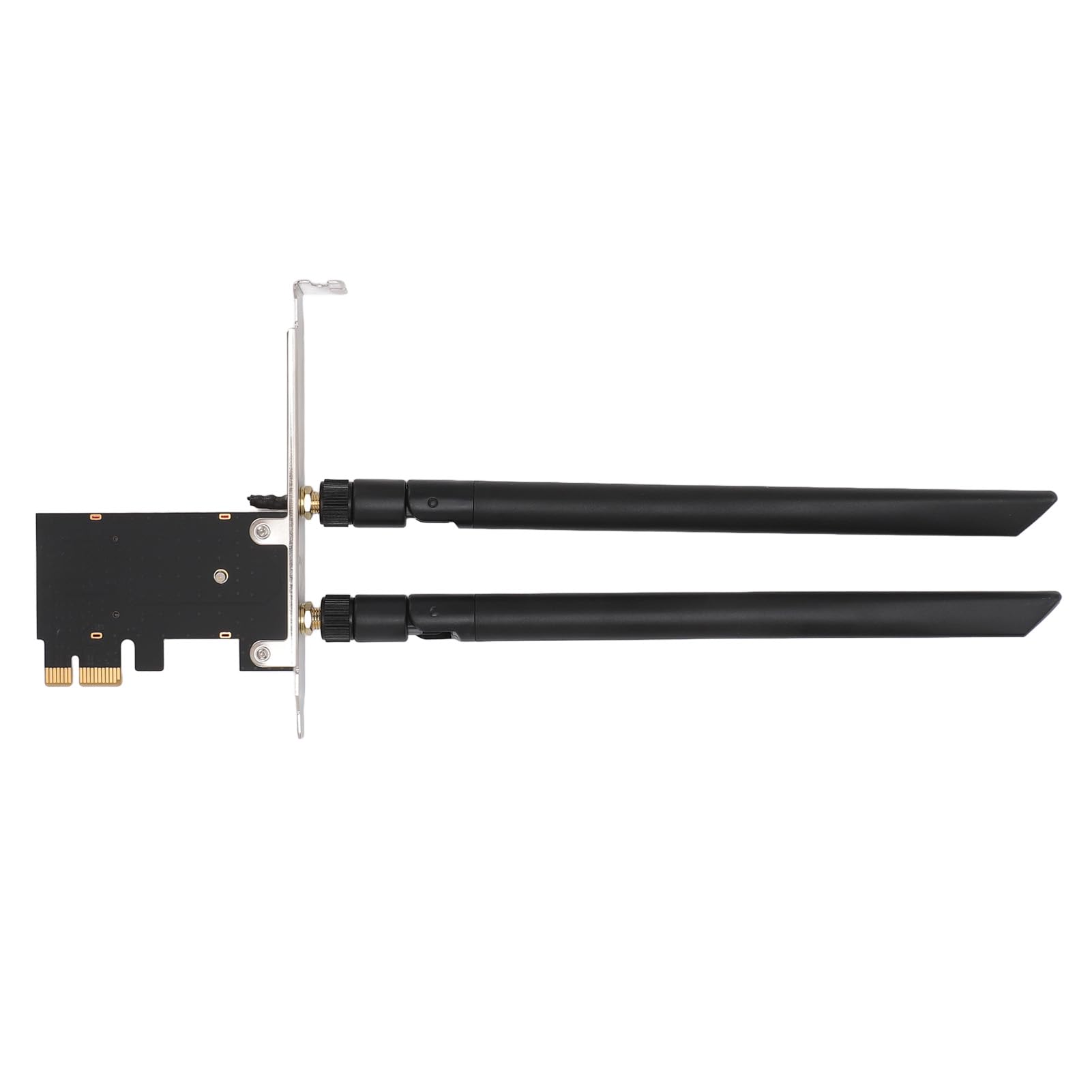 KKPLZZ Scheda WiFi 7 per PC Desktop, BE200NGW PCIe X1 con BT 5.4 | 802.11a/b/g/n/ac/ax, MU-MIMO, WPA4, 574Mbps 2.4G, 2400Mbps 5G, 5800Mbps 6G, per / OS