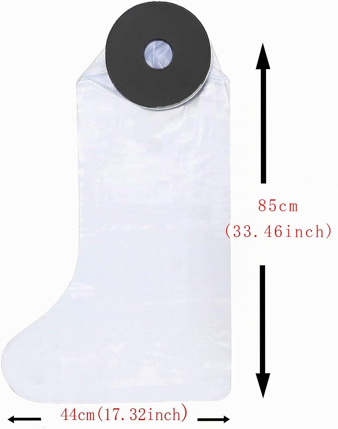 Protezione Doccia Gamba, Protezione Impermeabile Gesso Gamba per Adulti,Protezione Gesso Doccia Mantieni le Ferite e le Bende Asciutte-Integrale Gamba 78 cm