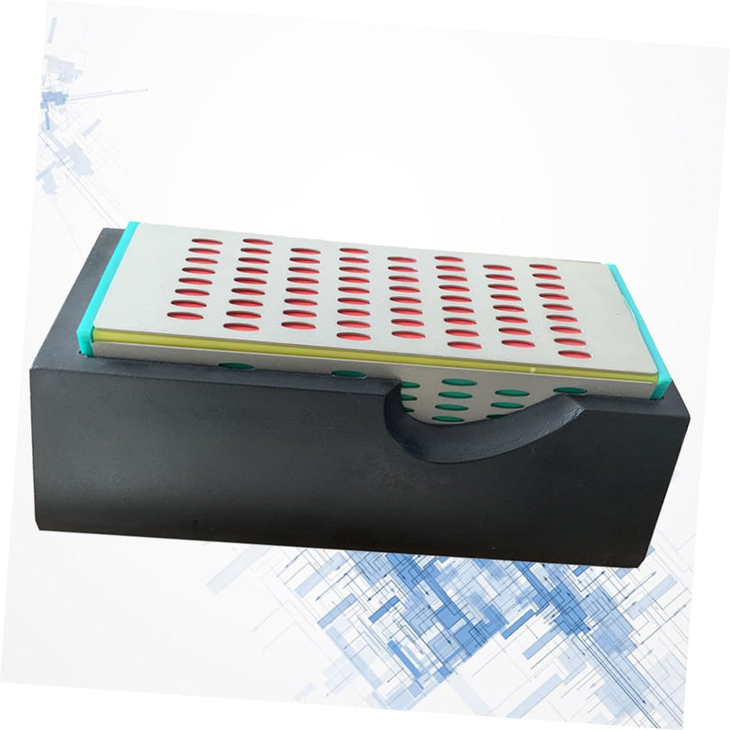 Affûteur de Couteaux Blocs Diamantés à Quatre Faces en Fer Extra-dur Outil Professionnel pour Affûtage Précis des Couverts Cuisine Cuisine