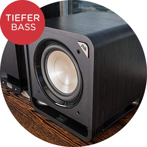 Aktiv-Subwoofer Polk Audio HTS 10 für Heimkino und Musiksysteme